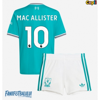 Liverpool Alexis Mac Allister #10 Echipament de Fotbal Replică 2025-26 Copii Treilea (+ Șorturi)